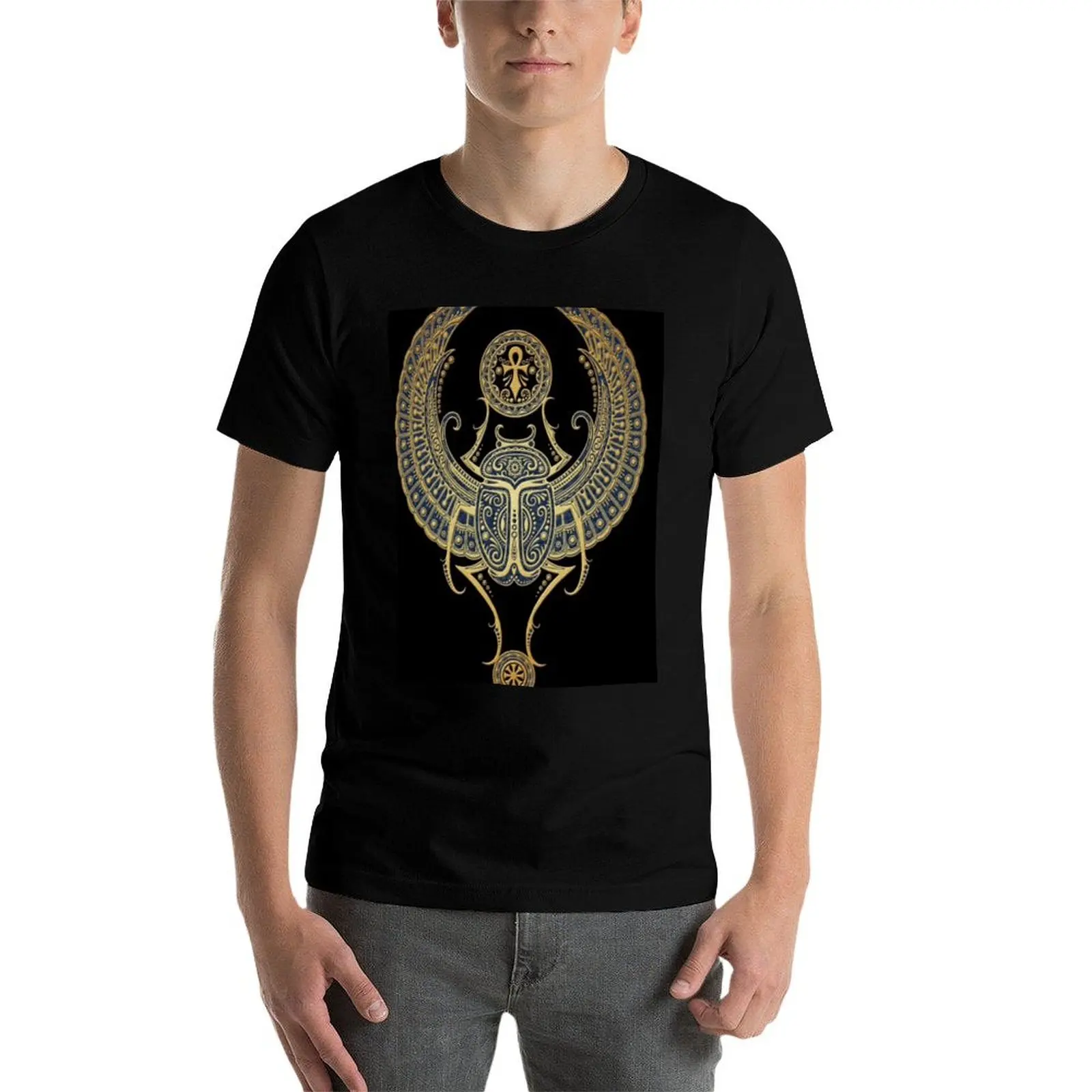 

Pharaonic design T-Shirt man t shirts high quality luxury brand t shirts for man graphic vintage anime tshirt T-Shirt