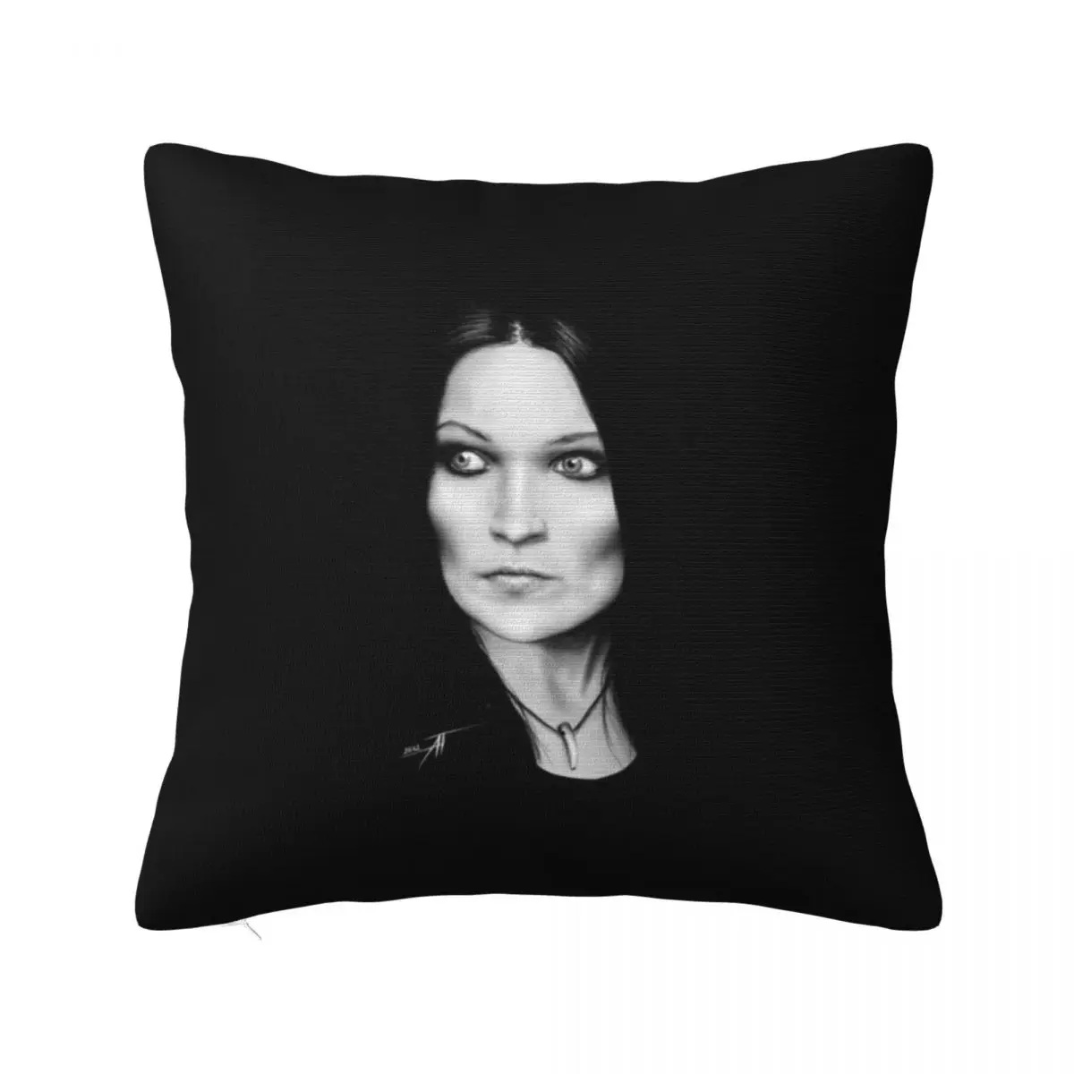 Nightwish Pillow Case Tarja Turunen Spring Funny Pillowcase Polyester Sofa Zipper Cover