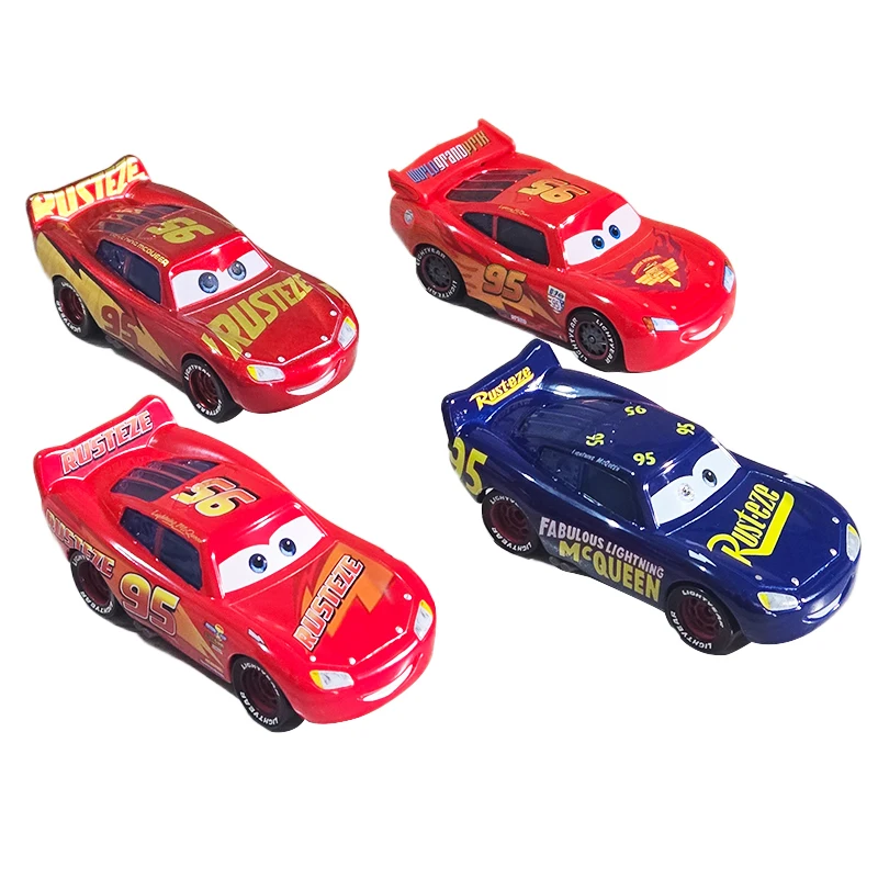 Disney Pixar Car 2 3 Toys Lightning Mcqueen Collection Cars 1:55 Diecast Metal Car No.95 Model Alloy Car Gift For Boy chidren