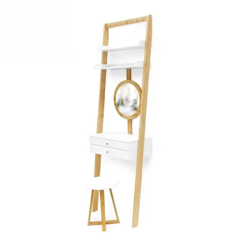 Corner Dressing Chair Matching Modern Makeup Vanity    Home Furniture Set