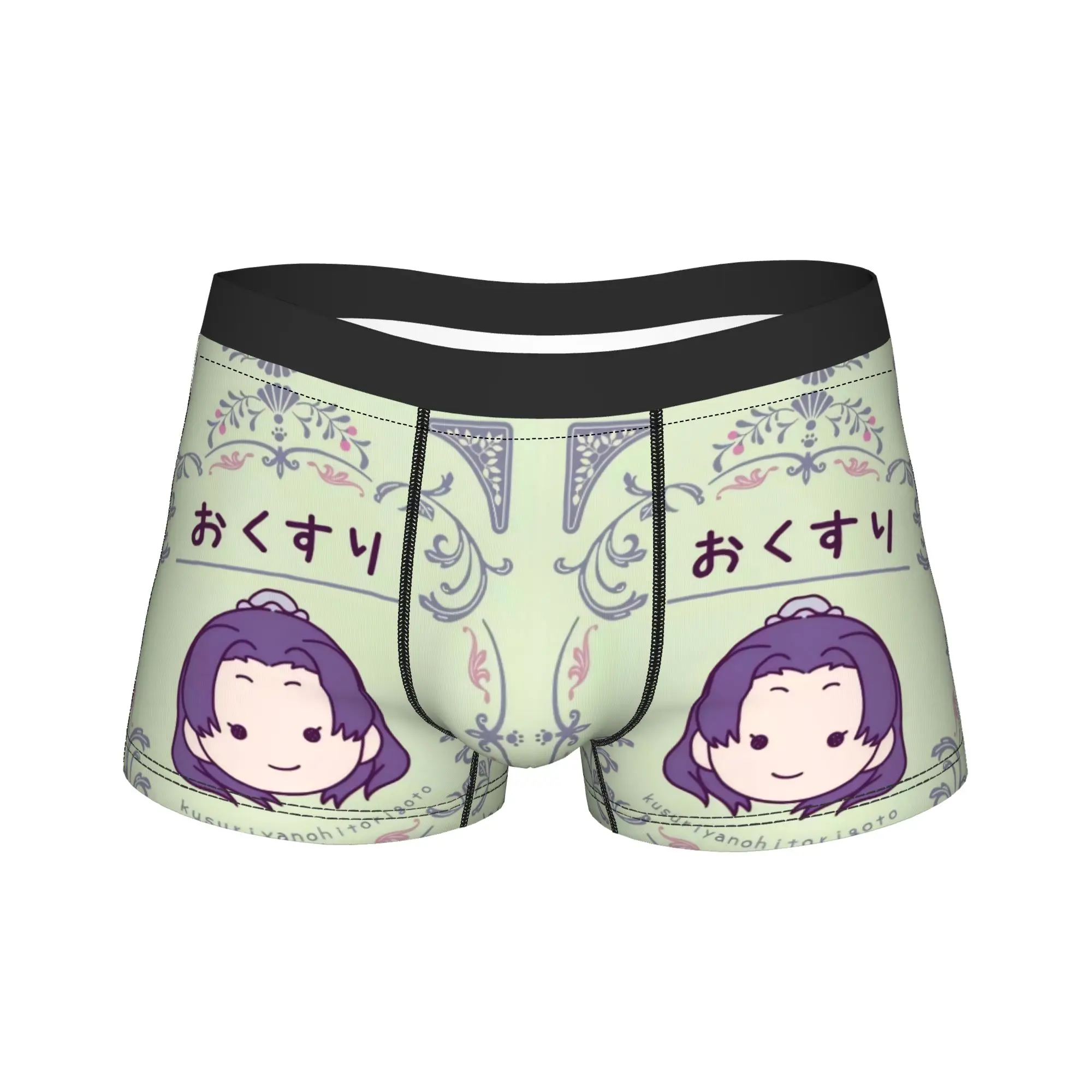 

Дневники аптекартии, аниме Jinsi, нижнее белье Maomao, новинка, трусы-боксеры, шорты, дышащие трусы Homme, большие размеры