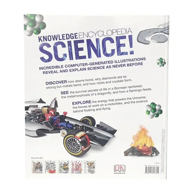 DK Knowledge Encyclopedia Complete Series of English Science and Natural World Children's Extracurricular Books DIFUYA