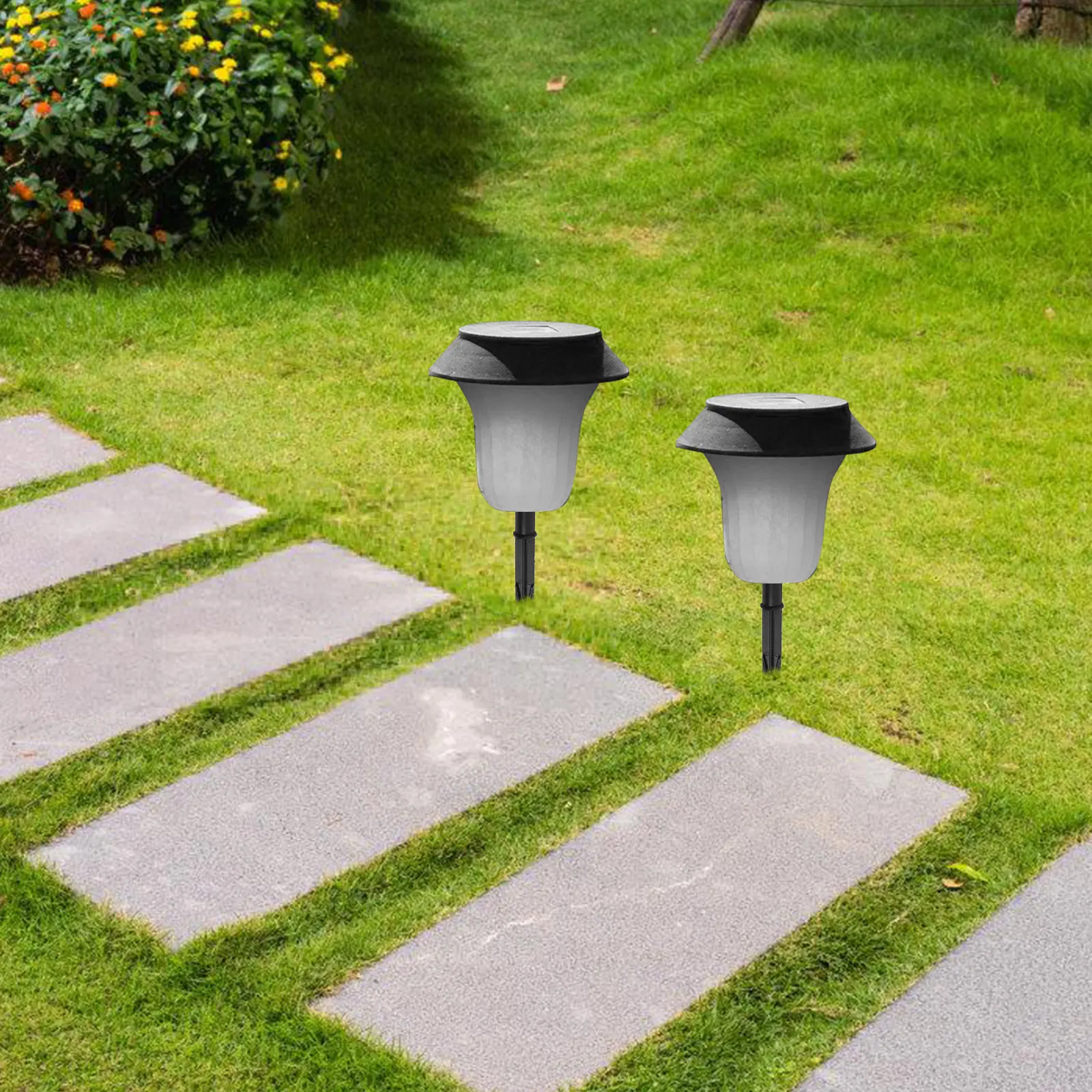 20Pcs Solar Lamp Stakes Plastic Ground Stakes Replacement for Garden Lights Yard Lamp Pathway Lighting Accessories
