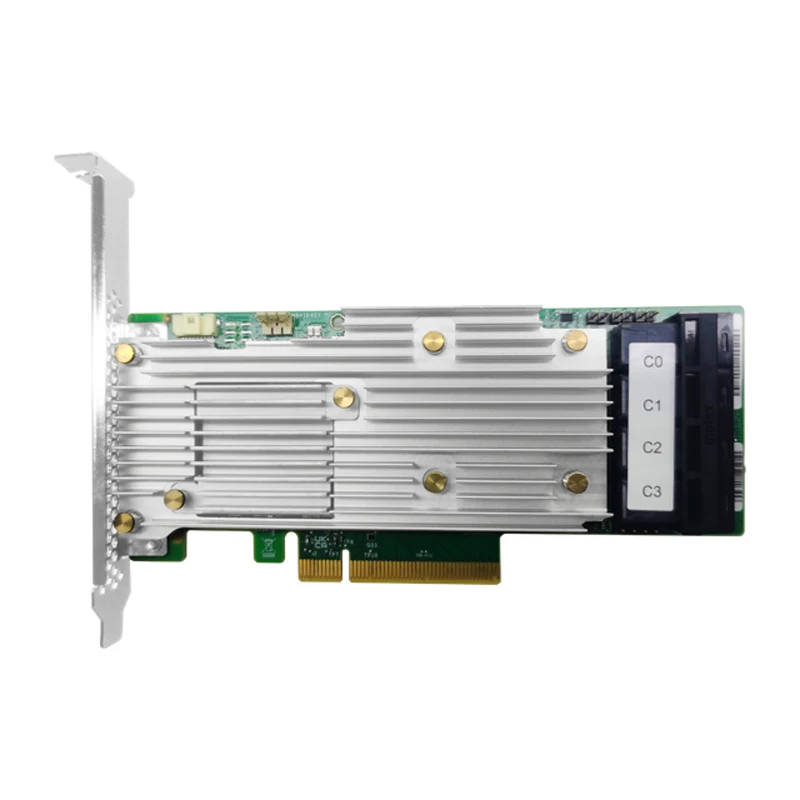 Broadcom MegaRAID SAS 9460-16i SAS/SATA/NVMe RAID Controller Card PCIe 3.1 x8 12Gb/s 16-Port SFF-8643 with 4GB/8GB Cache