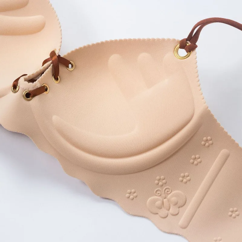 ملابس داخلية للسيدات الشابات من قطعة واحدة بدون أثر من Bellara صدر صغير متجمع مع حمالة صدر بدون حلقة من الفولاذ