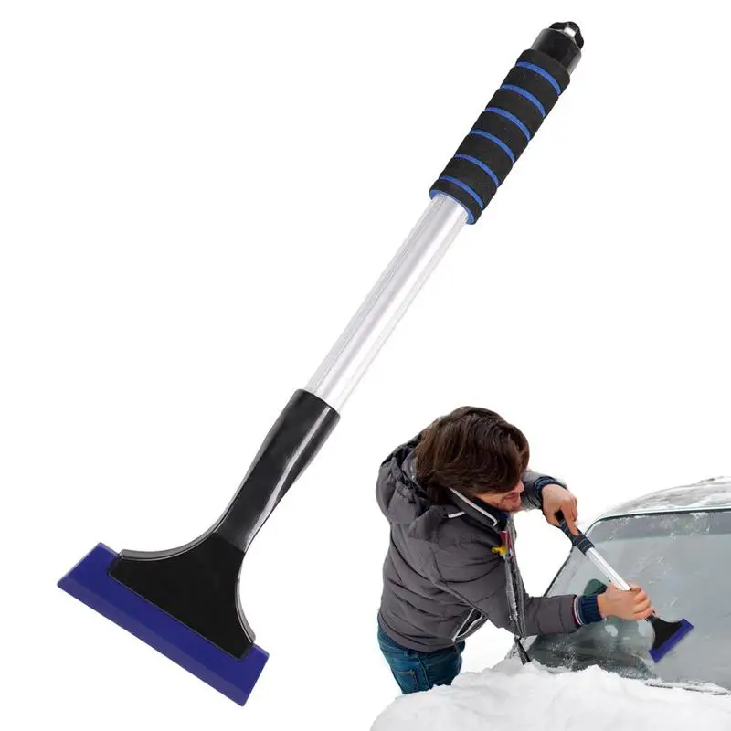 

Snow Scraper For Car Non-slip Auto Snow Remover For Cars Winter Snow Removal Tool For Cars Windscreen Rear Windows And Side