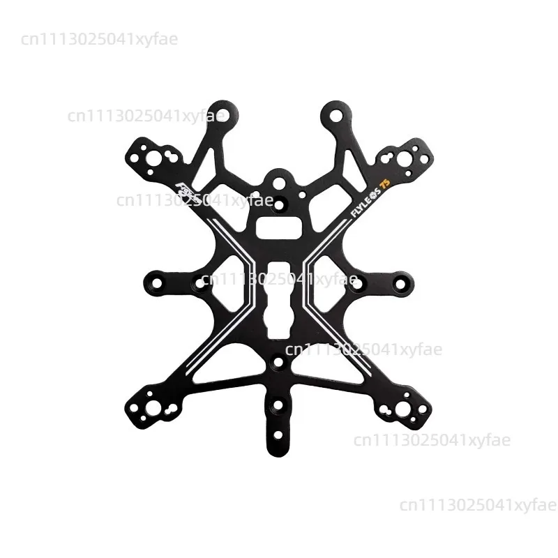 75mm 1.6 Inch Mini Frame Kit Carbon Fiber Top Plate with Antenna Mount Replacement Parts