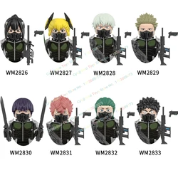 Hot Anime Accessories Bricks Collection Educational Halloween Building Blocks Christmas Gift Toys For Children