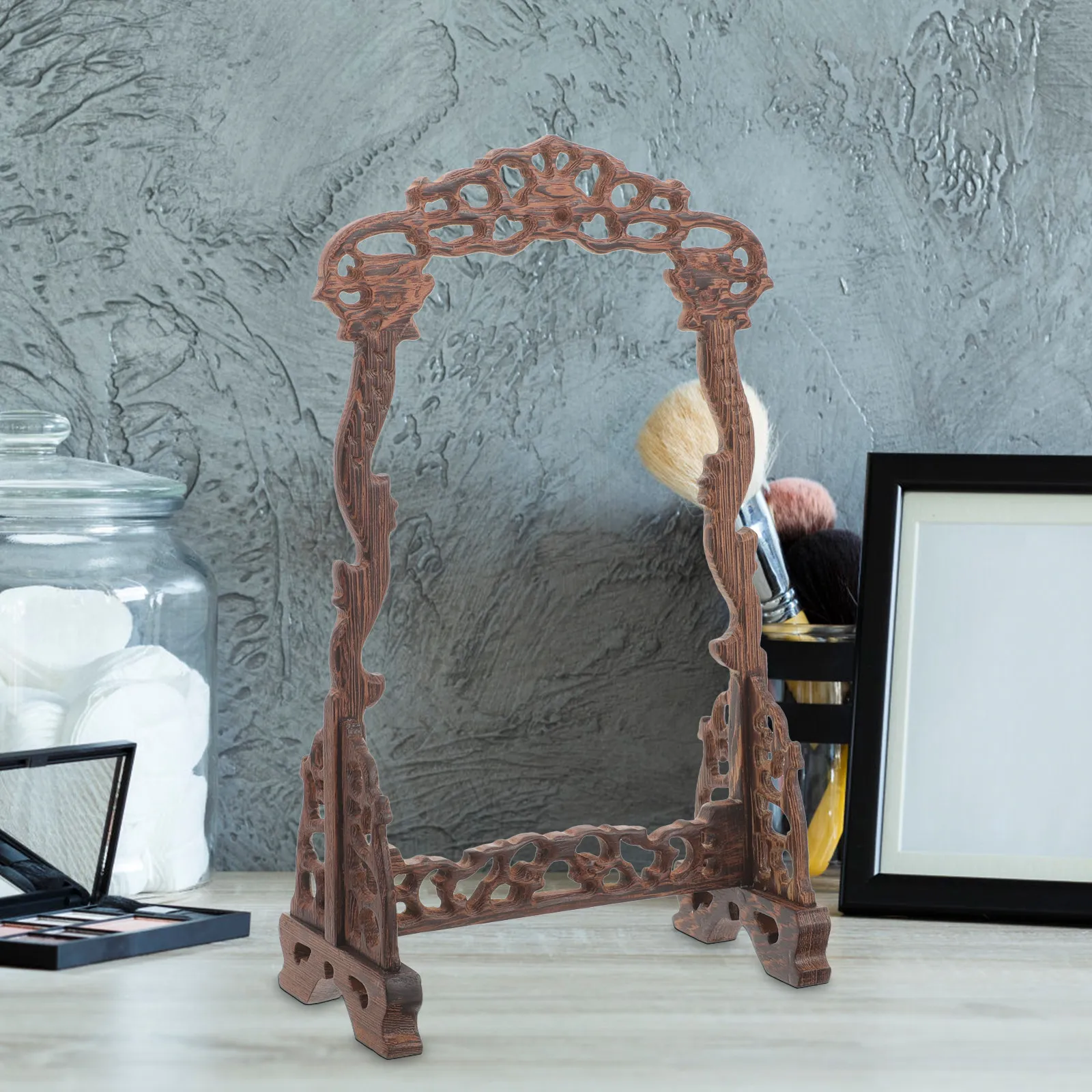 

Elegant Jewelry Organizer Stand for Necklaces Earrings Bracelets Display Storage Rack Home Decor Gift for Women Jade Ware Holder
