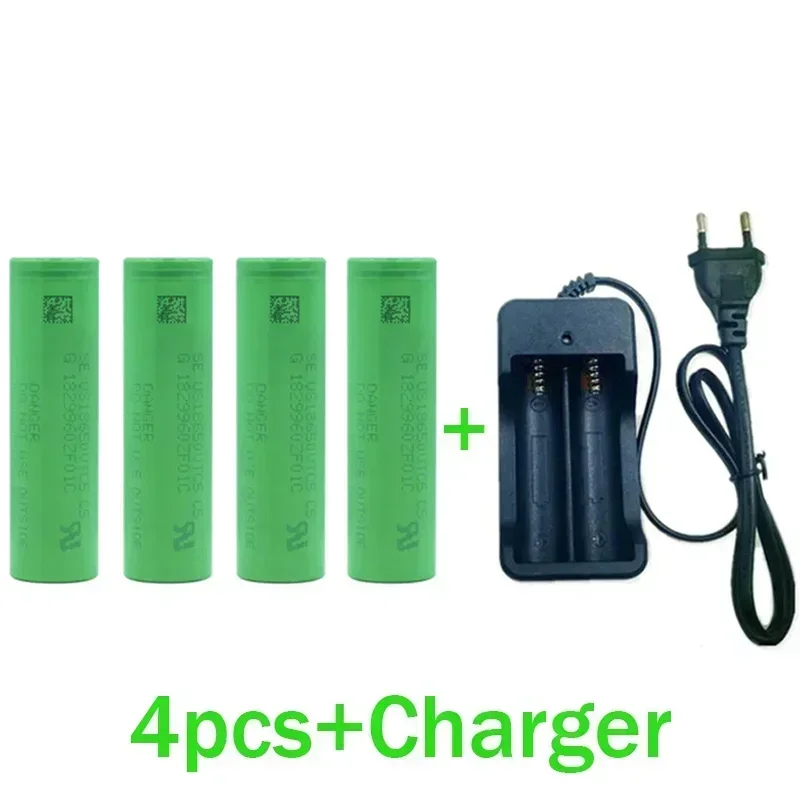 VTC5-Batería de iones de litio 18650 V 2023 MAH + cargador recargable, batería de destornillador adecuada, 3,7, 2500, novedad, envío gratis