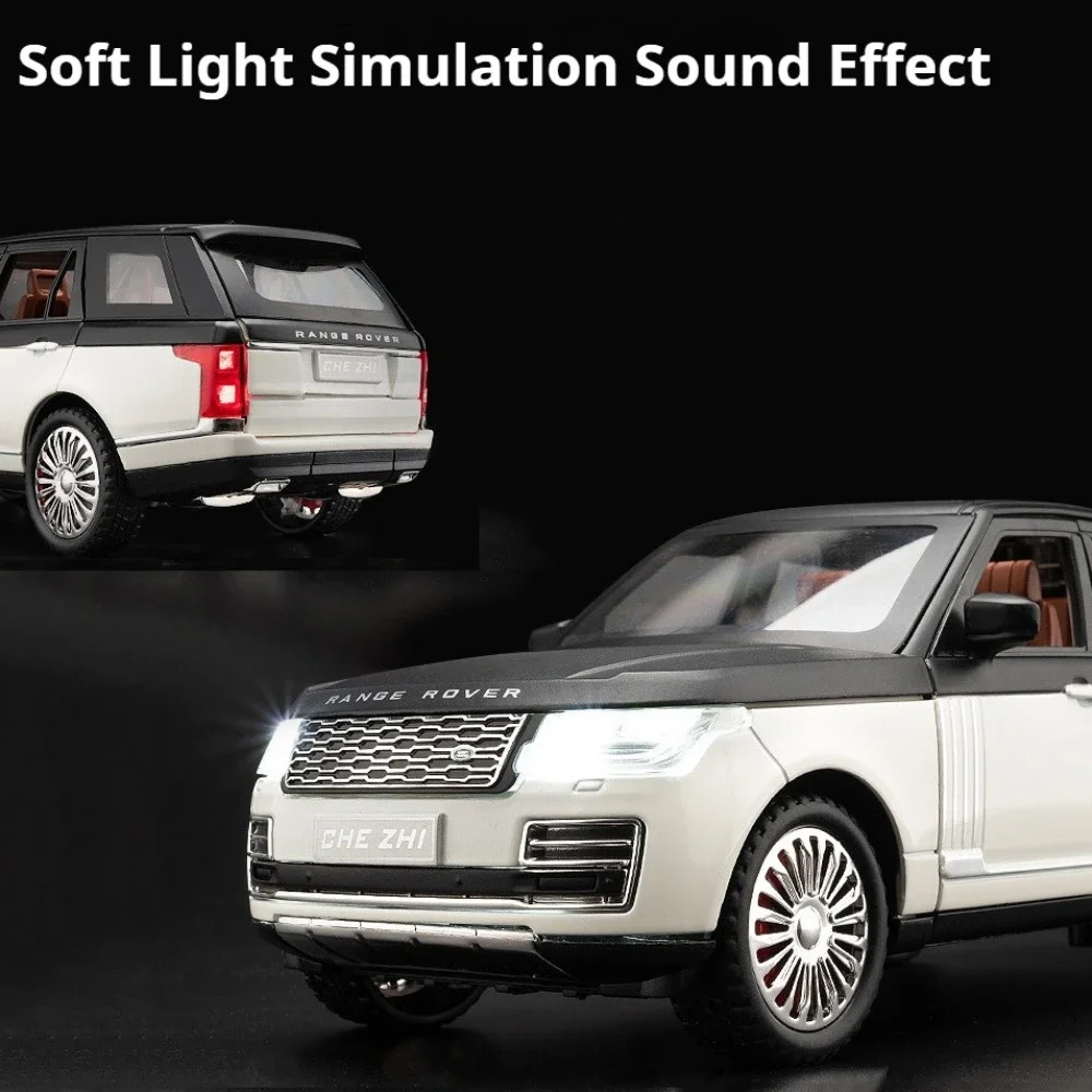 1:24 Land Rover Range Rover Rolls-Royce Spectre jouets voitures miniatures modèle portes ouvert son lumière retirer véhicule enfant cadeaux