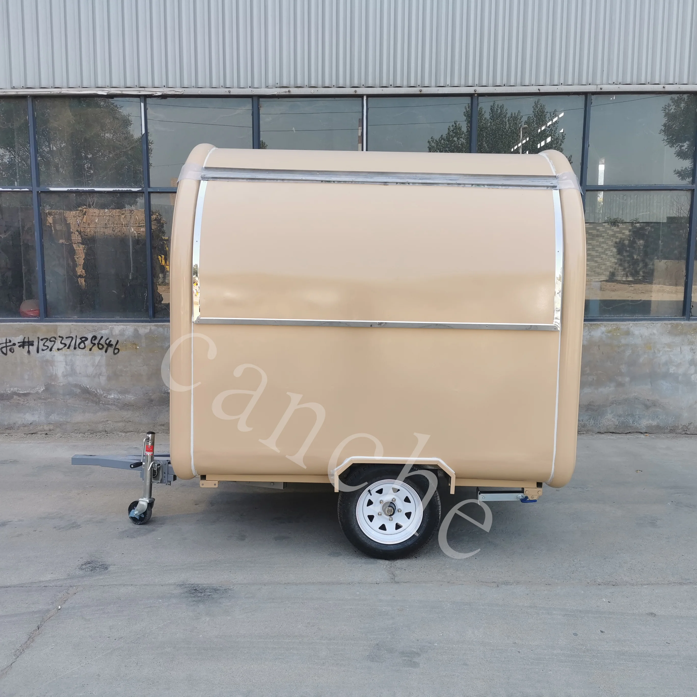 Venta De Turkey Pizza Food Trailer Truck Restaurant Small Ice Cream Cart with Freezer for Sale