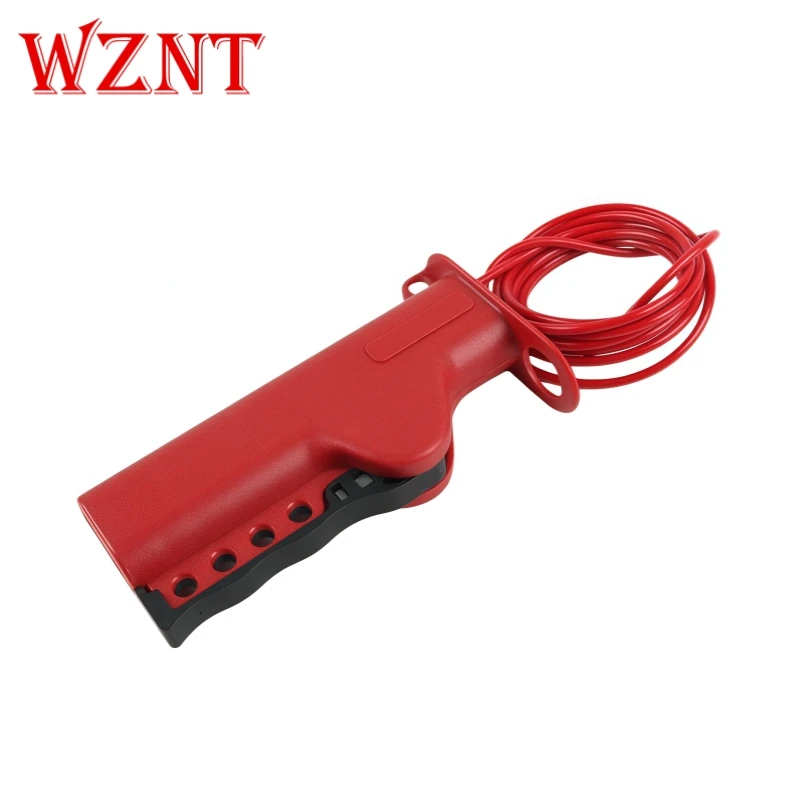 NT-C61 Universal valve adjustable nylon insulated steel wire cable rope safety lock