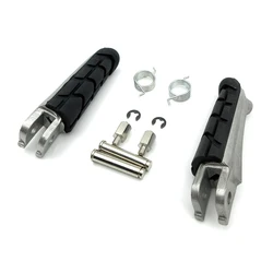 Motorcycle Front Foot Peg Footrest Pedals For Honda CBR600 CB400 VTEC CB1300 CBR1100XX Jade 250 Hronet 250 600 900 VFR800 VTR250