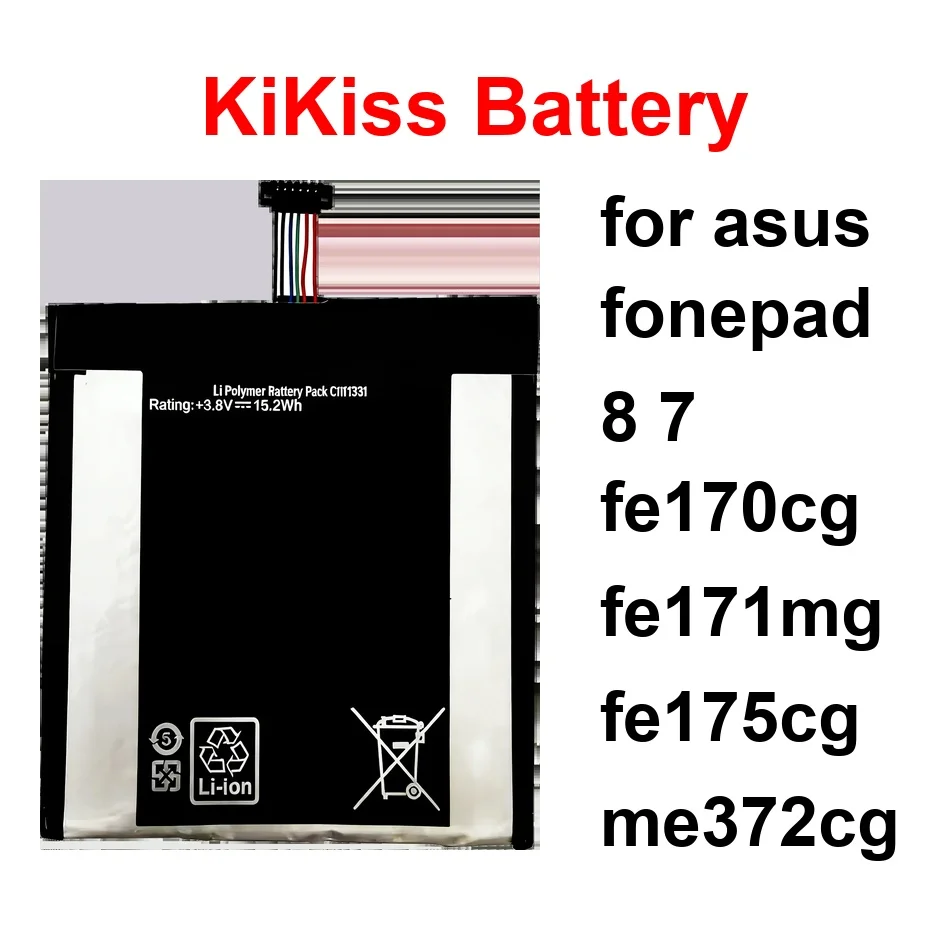 

Tablet Battery Fast Charging C11P1412 C11P1331 C11P1310 3910-3950mAh For Asus Fonepad 8 7 fe170cg fe171mg fe175cg me372cg