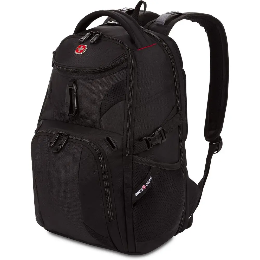 

13 Inch Laptop and Tablet Travel Backpack, TSA-Friendly, Black