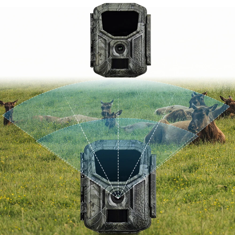 Hunting Camera with WIFI Connectivity Solar Panel for video 60MP High Definition for Wildlife Observation Hunting