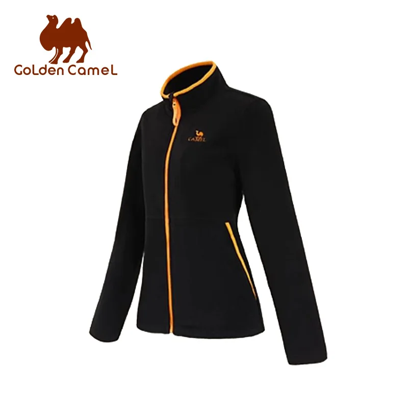 GOLDEN CAMEL Women's Yoga Wear Suit Plus Velvet Thickened Men's Fleece Jacket Winter Long Sleeve Clothes Sportswear Casual Top