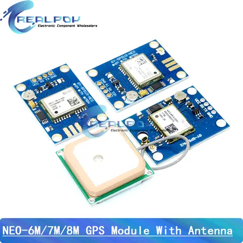 NEO-6M NEO-7M NEO-8M GY-NEO6MV2 GY-NEO7MV2 GY-NEO8MV2 Moduł GPS z dużą anteną EEPROM MWC APM2.5 do sterowania lotem dla arduino