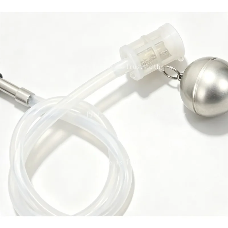 Suitable for 80cm Silicone Dip Tube & Stainless Steel Floating Filter Ball, Beer Keg Liquid Filter Kit