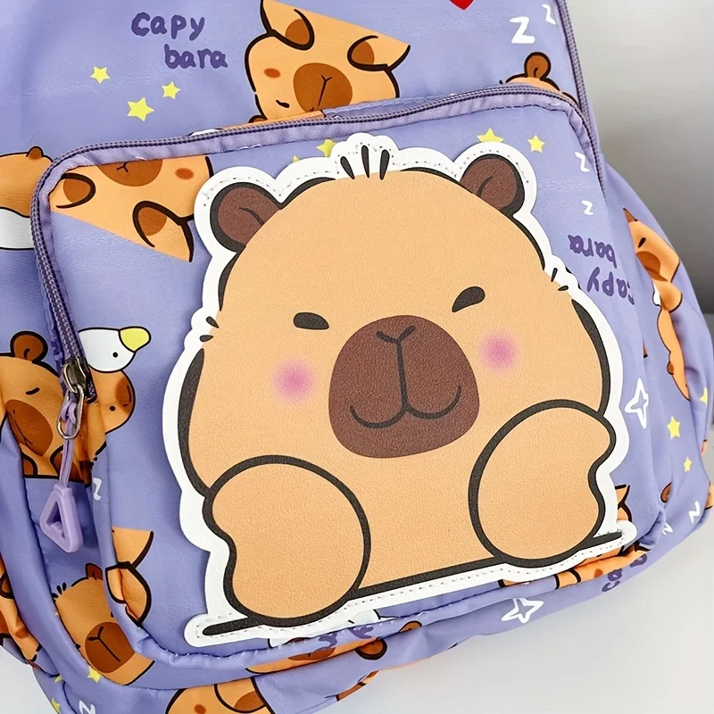 حقيبة ظهر كابيبارا، حقيبة ظهر، حقيبة ظهر للنساء، حقيبة رياضية، هدايا العيد، أشياء لطيفة، حقيبة ظهر للسفر ذات سعة كبيرة #6