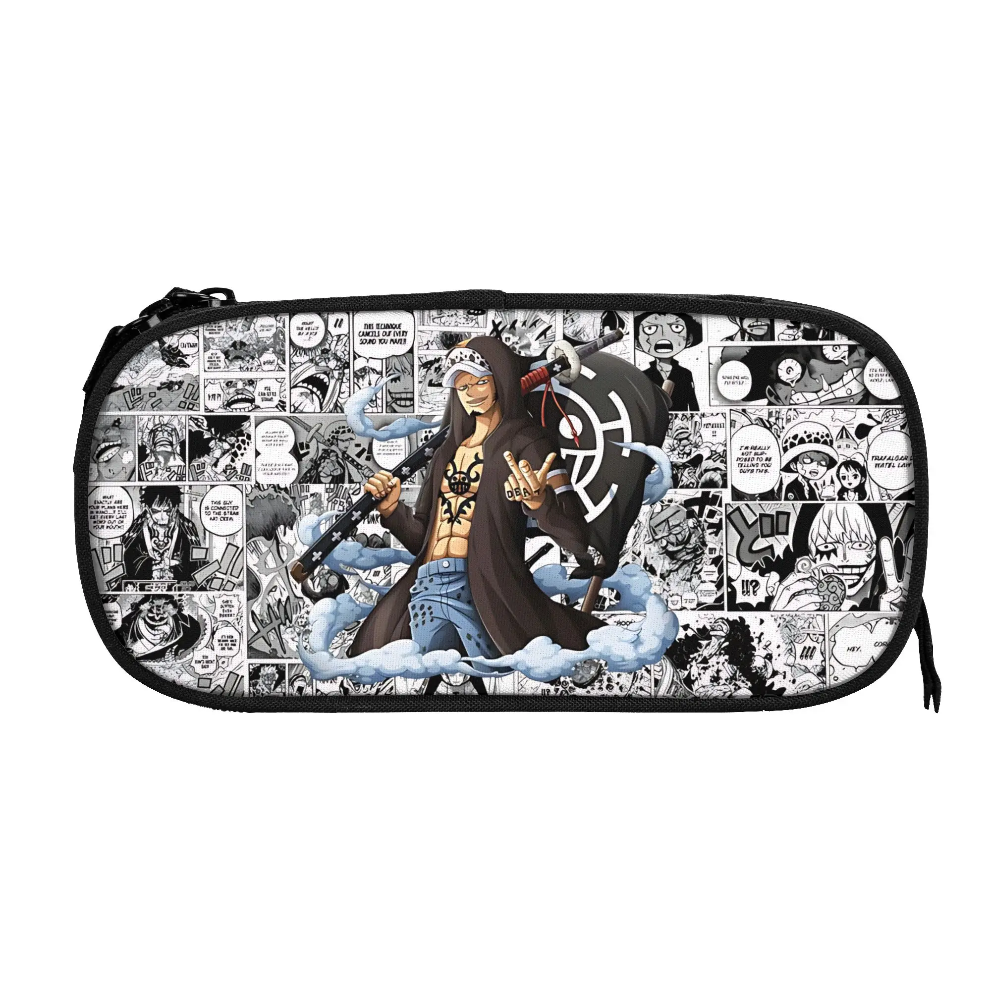 bolsas-de-grande-capacidade-para-criancas-com-estampa-de-anime-one-piece-trafalgar-law-bolsa-de-estudo-portatil-para-meninos-e-meninas