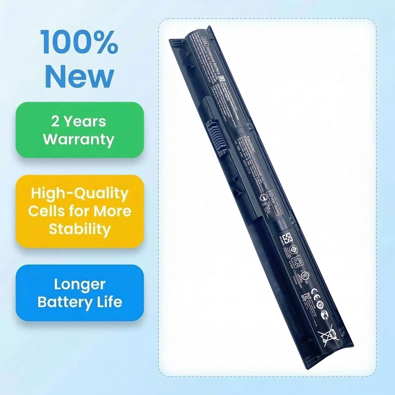 Batería para portátil V104 VI04 para HP ProBook 450 440 G2 G3 Envy 14 15 17 756745-001 756479-421 756743-001 TPN-Q140 Q144 HSTNN-PB6I