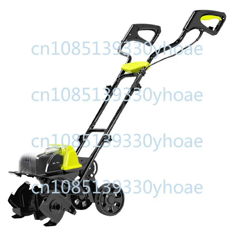 Micro tiller brushless lithium battery small cultivated land machine translation soil multifunctional agricultural rotary