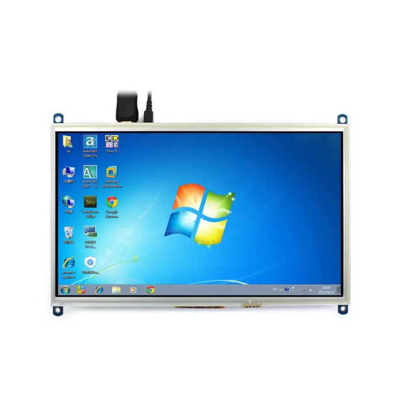 Waveshare Raspberry Pi 4B Raspberry Pi Display HD-MI 10.1-inch Display Resistance Screen Touch Screen