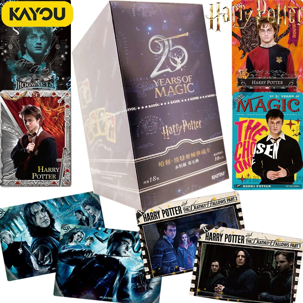 Tarjetas Coleccionables Originales de Kayou de Harry Potter, Edición de Alta Calidad, con Personajes como Draco Malfoy, Severus Snape, y Otros, en Formato de Póster, Ideales para Regalo