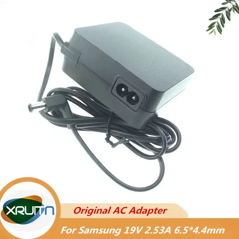 

Genuine For Samsung 19V 2.53A 48W AC Adapter Charger Monitor C27JG52C C32R500FHC BN44-01013A F27T700QQC F27T702QQC C27G55TQWN