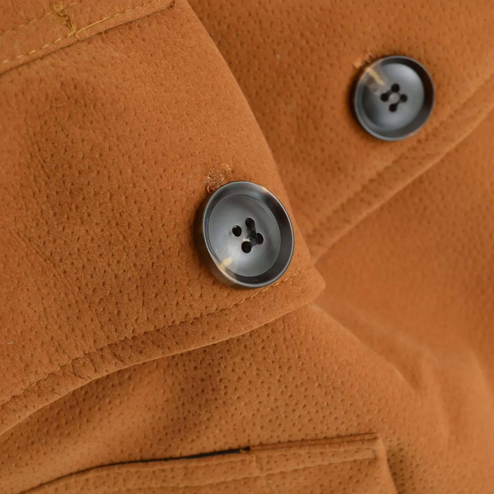 Casaco jaet de couro sintético reversível feminino de alta qualidade outono novo sle jnleaog fibra de poliéster longo sve