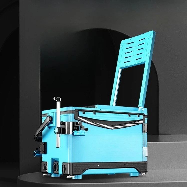 

A full set of fish boxes can sit in multi-functional new fishing boxes