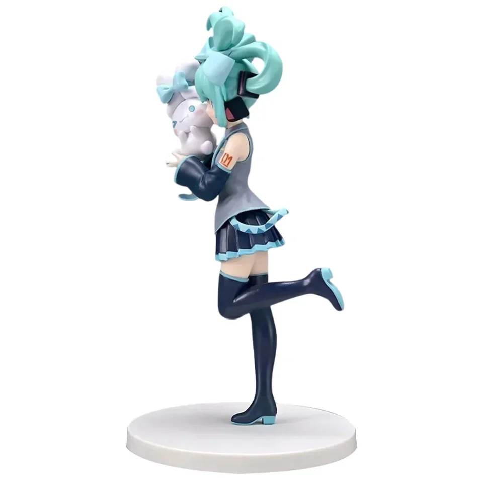 Anime Gadis Cantik Hatsune Miku Karakter Buatan Tangan Mode Ulang Tahun Hadiah Natal Hatsune Miku Model PVC Dekorasi Desktop