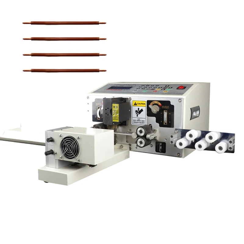 Fully Automatic Four Electric Wires Cutting Stripping Twisting Machine