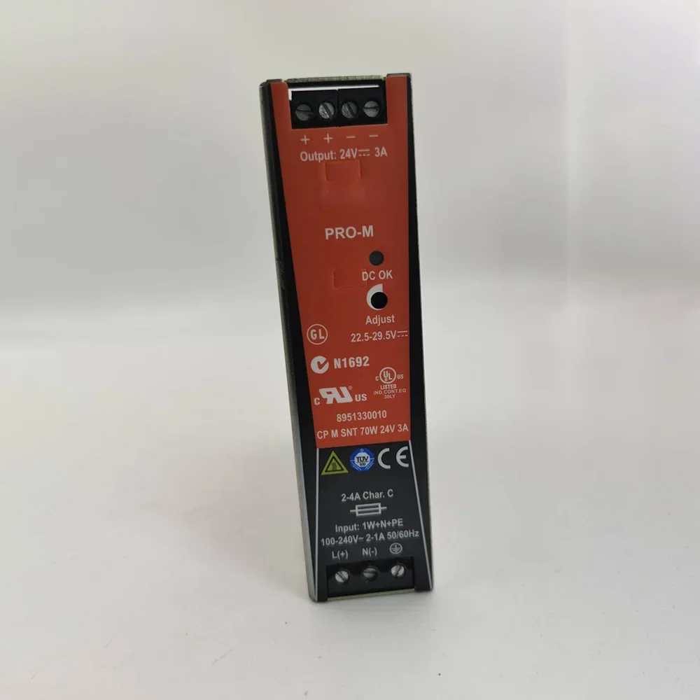 8951330010 PRO-M CP M SNT 70W 24V 3A Rail Switching Power Supply Single Phase 100% Tested BeforeShipment