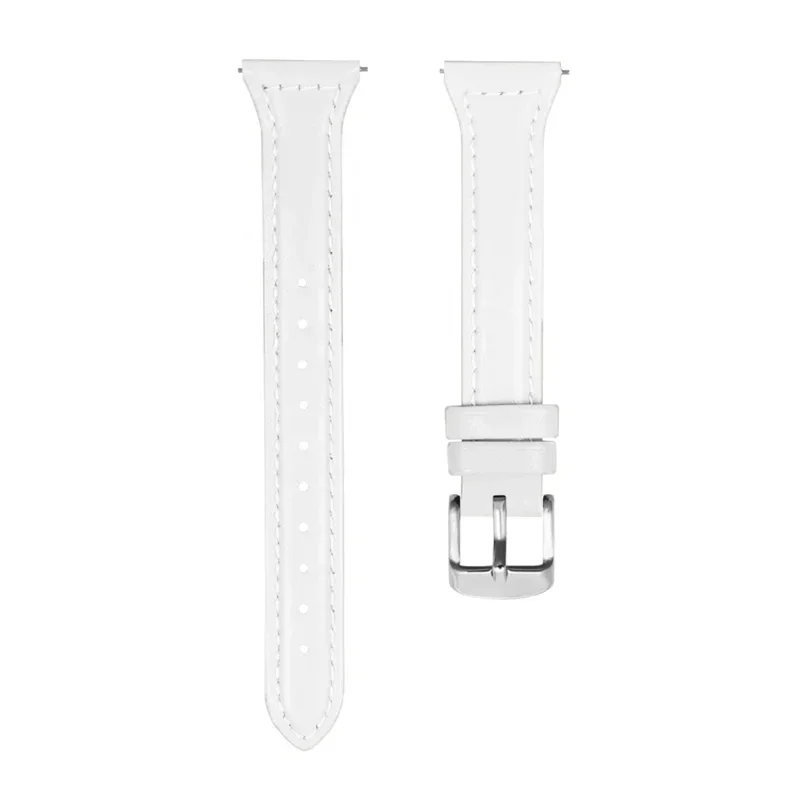 Slanke Leren Band Voor Samsung Galaxy Watch 7/Fe/6/5/5 Pro/4 Classic/Active 2 20Mm 22Mm Sportarmband Huawei Horloge Gt 4-3 Band