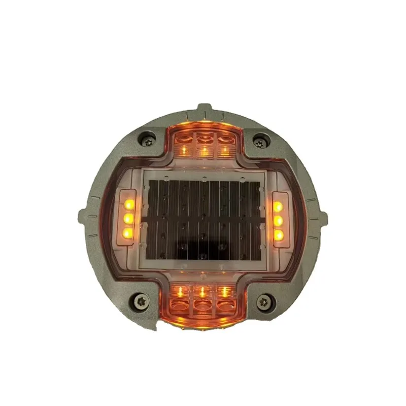 

Solar Reflective Studs Aluminum Cat Eyes Plastic Reflector Road Marker Flashing Parking Place LED Flasher Light