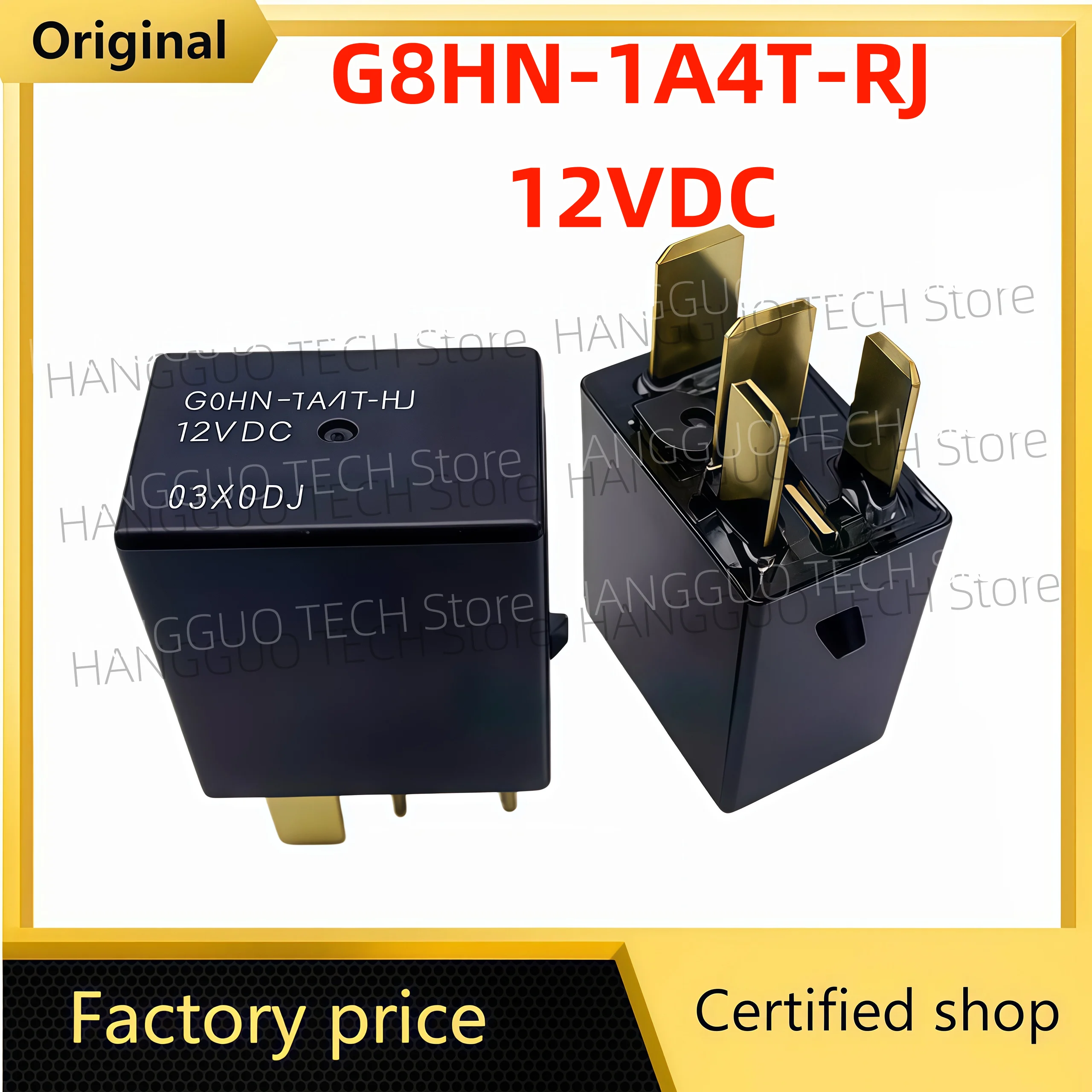 1PCS/Lot Brand new and original G8HN-1A4T-RJ 12VDC import automotive relay 30A scooter relay G8HN-1A4T-RJ-12VDC G8HN-1A4T-RJ-12V