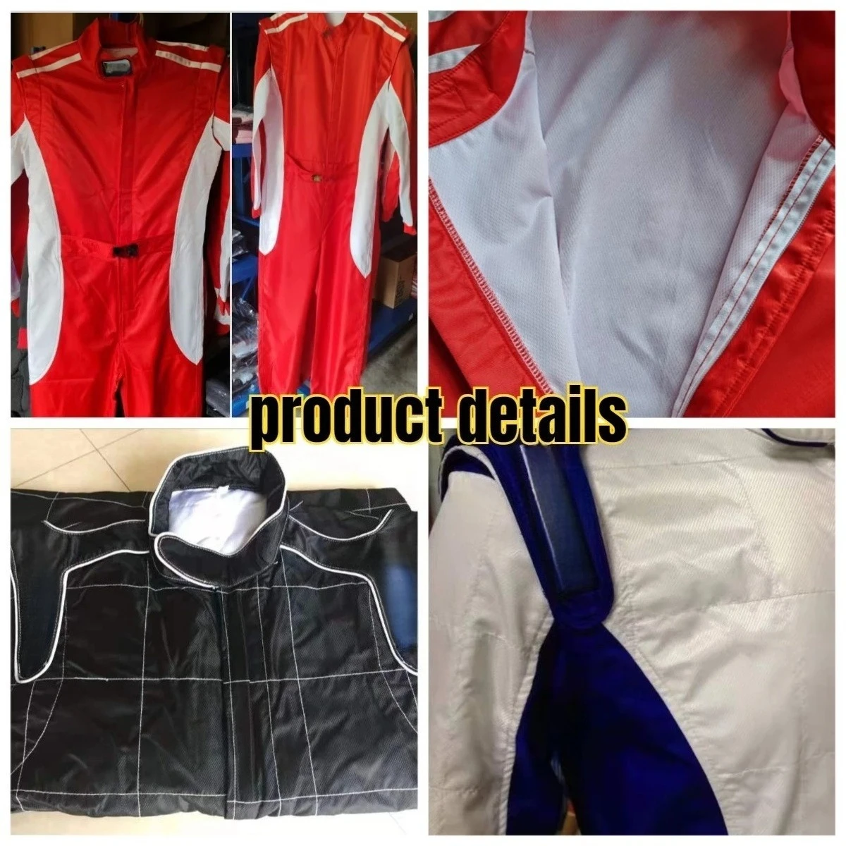 Volwassen Kart Racing Pak Off-Road Auto Drift Jumpsuit Ademend Zomer Racing Pak Motorpak Moto Racing Jack