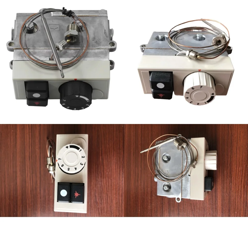 

Commercial Thermostatic Valve for Oven Parts Deep Fryers Kitchen Equipment Thermostat Control Valve for
