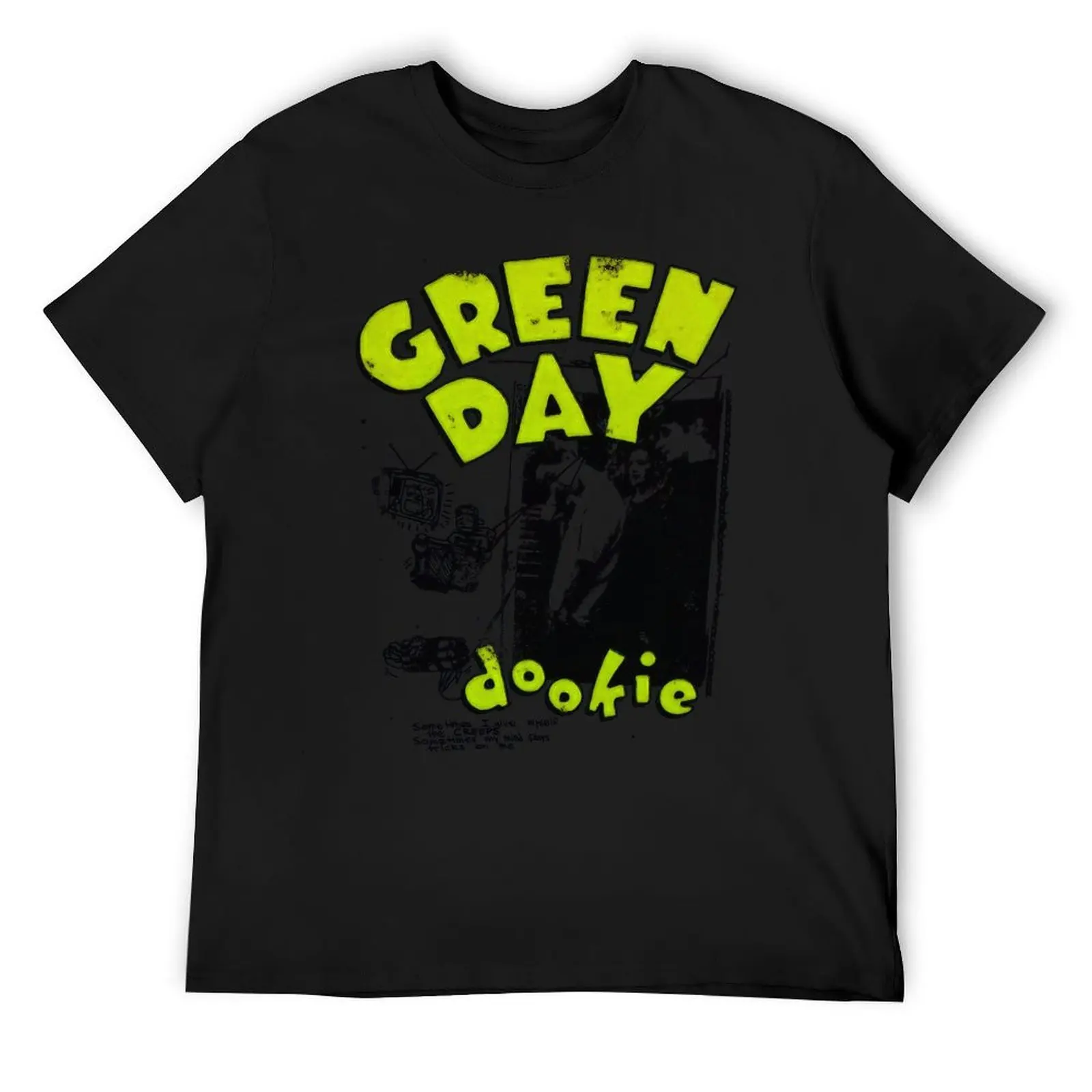 

Футболка GD Dookie V2, милая одежда, рубашки, футболка с рисунком, мешковатые рубашки с аниме, мужские футболки с рисунком, забавные