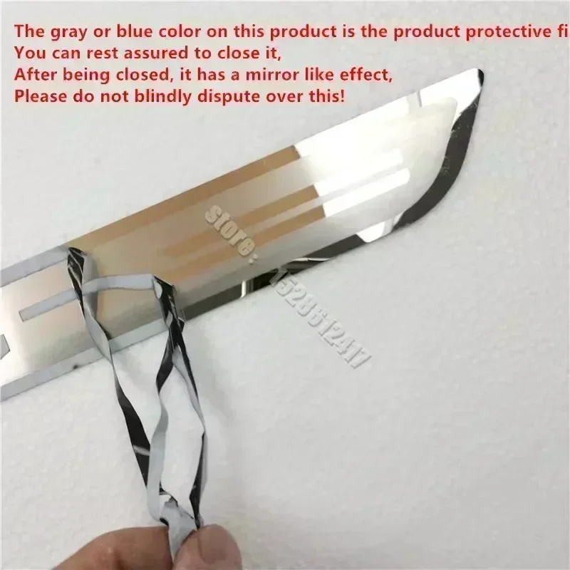 For KIA RIO 2015 2016 2017~2022 2023 car Accessories Door sill scuff plates thresholds protector Stickers Welcome Pedal view 5