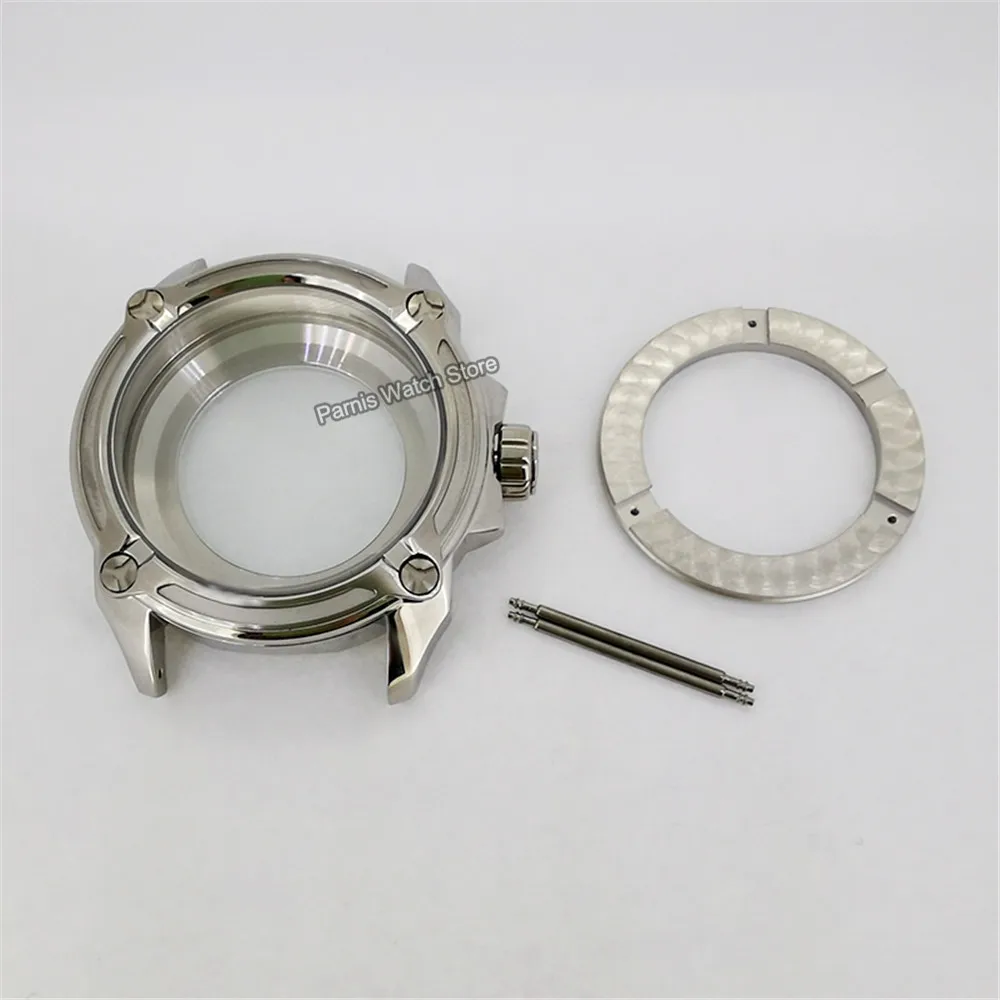 44mm Fit for Miyota 8215 / 82S7 / 82S5 Movement 316L Stainless Steel Watch Case images - 6