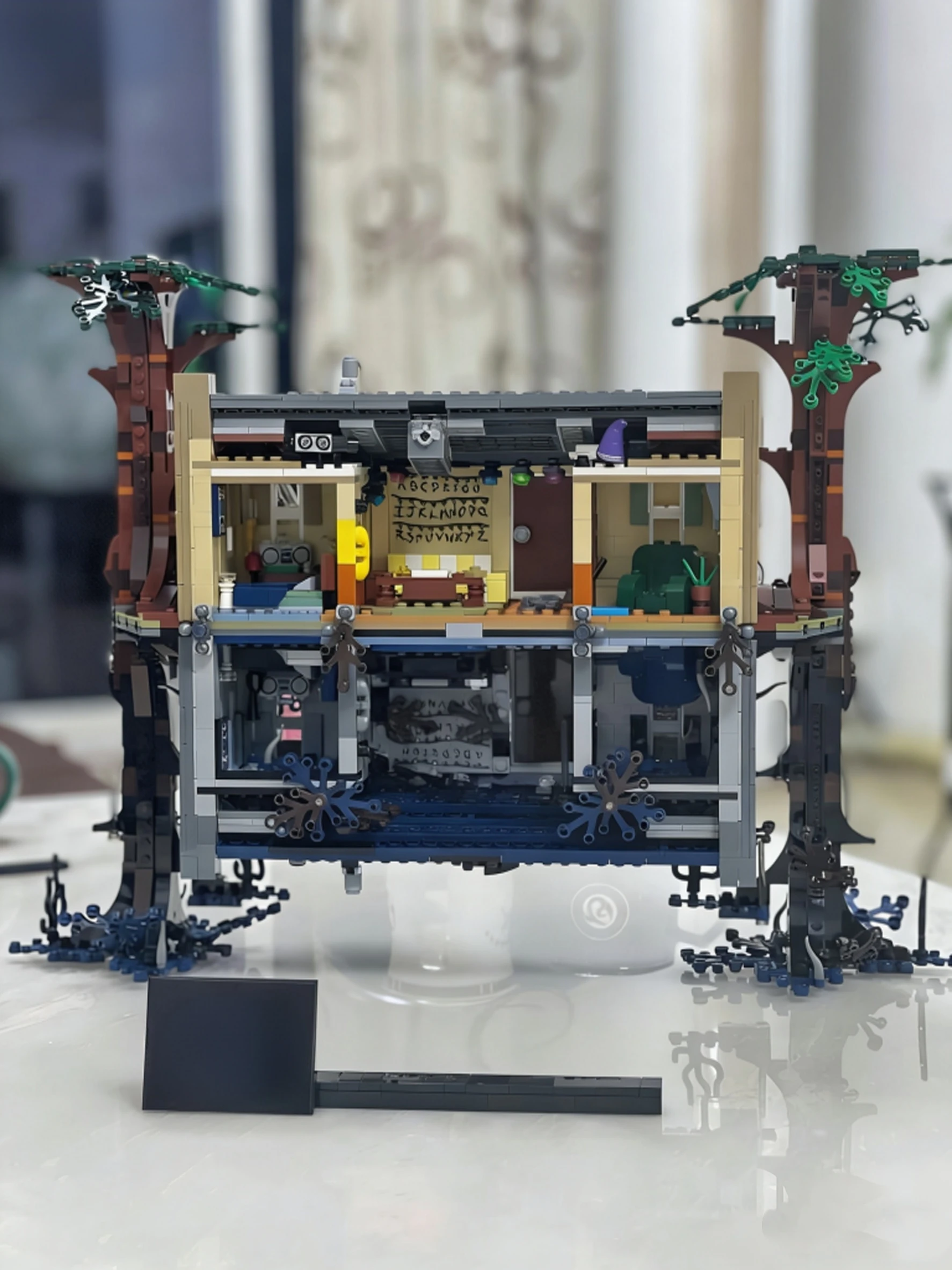 

В НАЛИЧИИ 2287 шт. Набор строительных блоков-конструкторов «Вверх дном», игрушки для детей, подарки на день рождения и Рождество