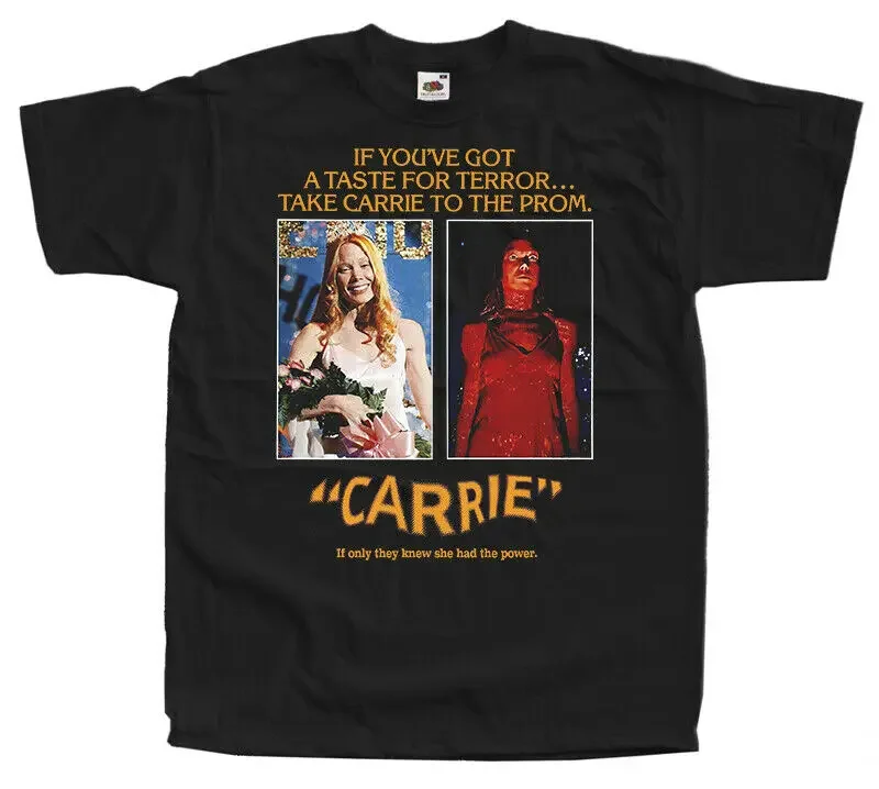 Carrie V3 Brian De Palma horror movie poster 1976 T-Shirt ALL SIZES S-5XL