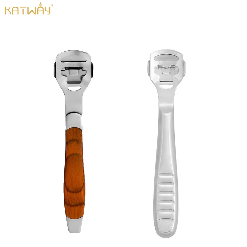 

KATWAY Stainless Steel Foot Callus Remover – Professional Dead Skin Planer & Shaver for Smooth Feet HH-AA227