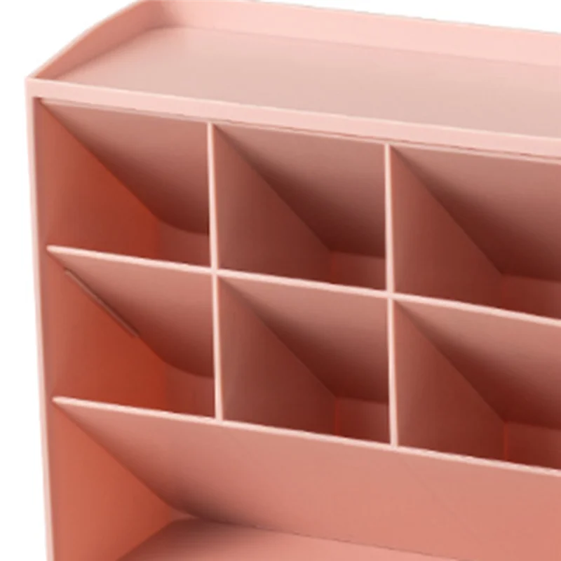 

QWE-Desk Organizer, Desk Pen Holder, Pencil Organizer With 7 Compartments And 1 Drawer For School, Dormitory Storage Rack