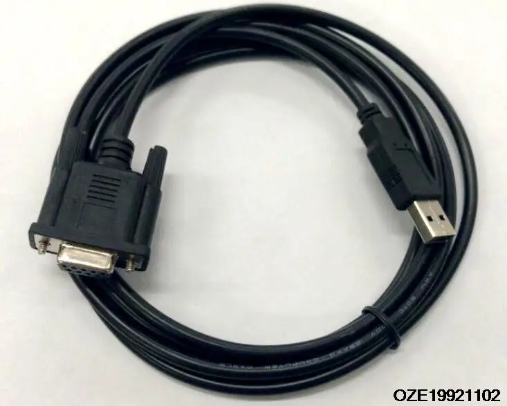 2M Off White USB to RS232 9pin Female PLC Cable Adapter for Vigor VB VH