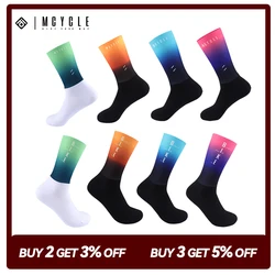 Mcycle-Chaussettes de cyclisme Aero, personnalisées